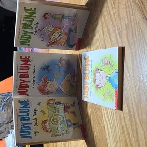 Set of 4 paperback Judy Blume kids books